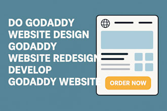 do godaddy website design godaddy website redesign develop godaddy website