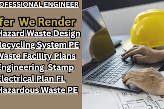 pe stamp plan for water and wastewater treatment plants
