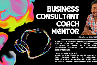 be your business coach and consultant for startups and growing companies