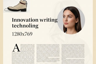 write engaging blog posts and well researched articles for your niche