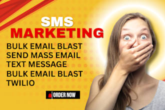 send bulk sms message sms marketing campaign, bulk email with simple text twilio