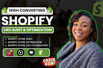 audit your shopify store and increase your store conversion rate and sales