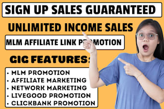 affiliate link promotion, mlm promotion, livegood, clickbank affiliate marketing