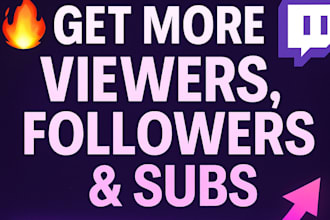 implement twitch channel promotion to soar live viewers, subscribers, followers