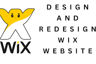 design and redesign wix website wix seo wix code wix site development