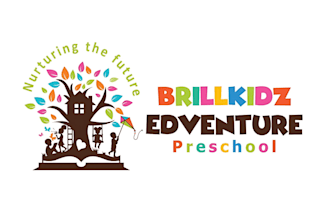 create an childcare, daycare, adventure preschool and kindergarten logo