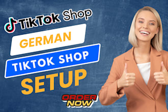 setup germany tiktok shop, german tiktok product research listing and marketing