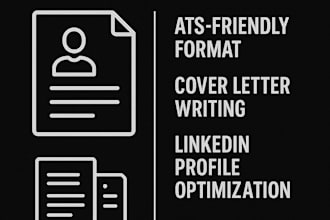 create an ats optimized resume cover letter linked in profile