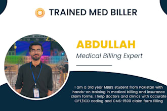 do medical billing, insurance claims, and cms 1500 form filling