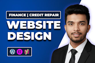 design credit repair and tax website with crc integration
