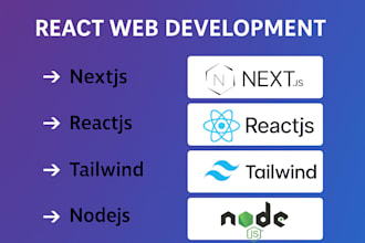 develop responsive react js next js redux web app