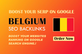 increase your belgium SEO rank with high quality belgian backlinks