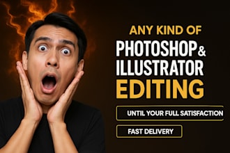 do expert photoshop editing or photo manipulation