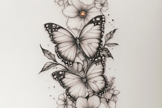 create a custom traditional tattoo style design