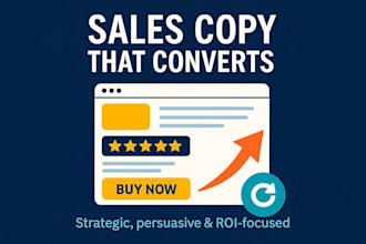 write persuasive sales copy that turns visitors into customers