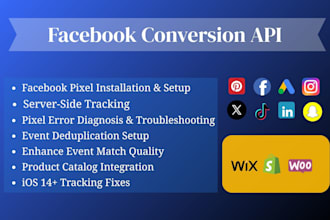 setup facebook pixel and meta conversion API