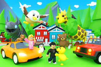develop hyper quality, smooth roblox games, script base on reference