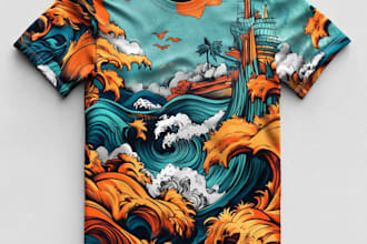 make bootleg tee design, t shirt, vintage graphic