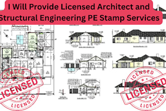 licensed architect, structural engineering pe stamp, connecticut, delaware