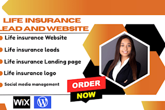 life insurance leads insurance lead insurance website