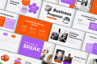 design startup business sales pitch deck powerpoint google slides presentation
