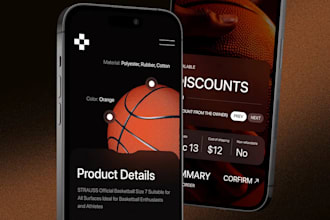 create clean and responsive figma UI designs for mobile or web apps