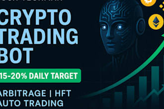 develop arbitrage bot, bybit trading bot, grid bot, copy trading bot with python