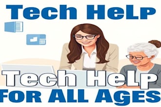 tutor you in basic IT, windows, or office 365