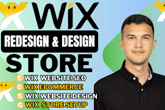 design wix website redesign webflow woocommerce squarespace wix studio wix seo