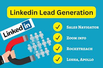 do b2b linkedin lead generation and data enrichment