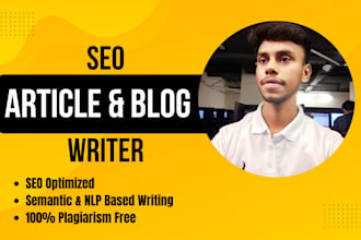 do SEO article writing, content writing, blog posts writing