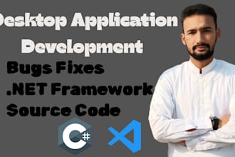 develop dot net desktop applications in winforms  full stack