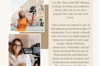 create content calendars and strategies