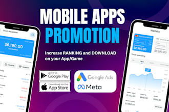 promote mobile app install using google ads or facebook ads
