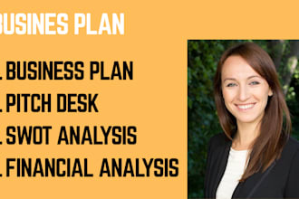 create detailed business plans and conduct market research for startups and smes