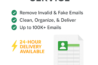 verify, clean, and validate email list for better delivery