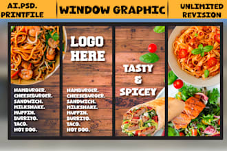 design bannerr, billboard, roll up, yard sign, window graphic, signage