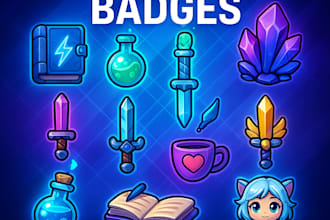 design custom twitch subscriber badges for your stream