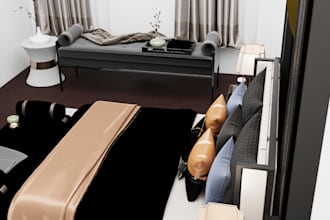 create 3d models and realistic renders in 3ds max