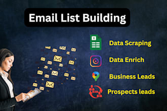 build a verified email list for lead generation and cold email marketing