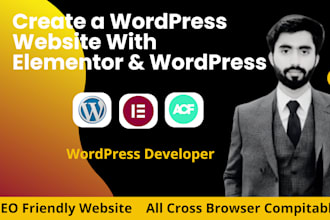 be your professional elementor expert for wordpress website design