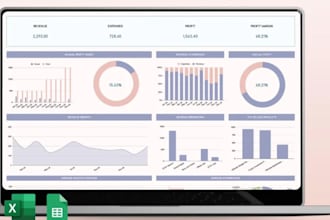 design custom excel spreadsheet template google sheet finance or budget planner