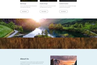 design a wordpress website with elementor