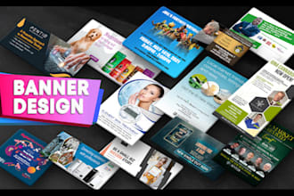 design web banner ads or display ads for youtube, google, shopify or etsy