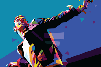 make wpap pop art from your photo or image