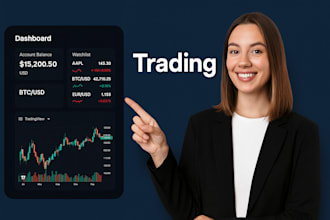 develop crypto trading app, trading app, stock,  forex trading app, wallet app