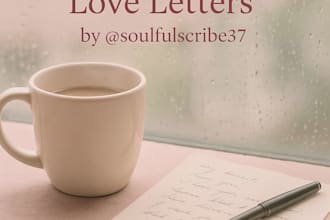 write a soulful romantic letter that feels like a love song