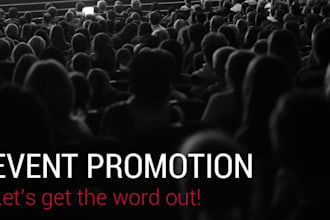 promote your event to the right audience and boost attendance