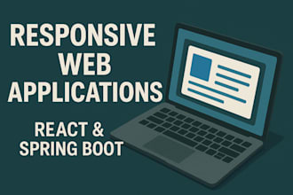 build modern web apps with react and spring boot