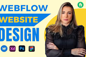 design or develop webflow website, webflow expert